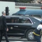トランプ大統領が来日。アメリカ大使館前で、大迫力の車列や大統領専用車ビーストの撮影にチャレンジしてみた